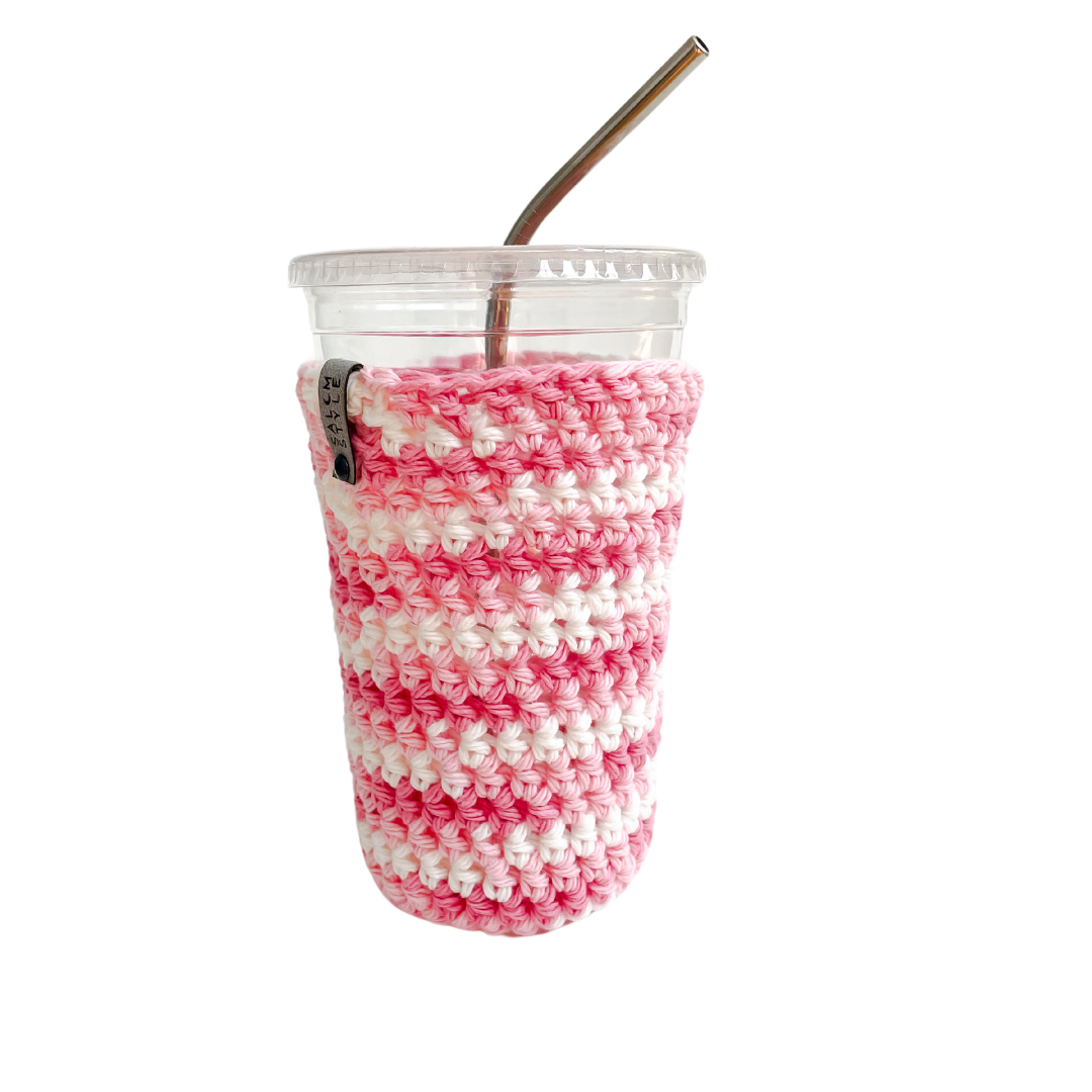 Limited Edition: Iced Coffee Cup Cozy in Love Note