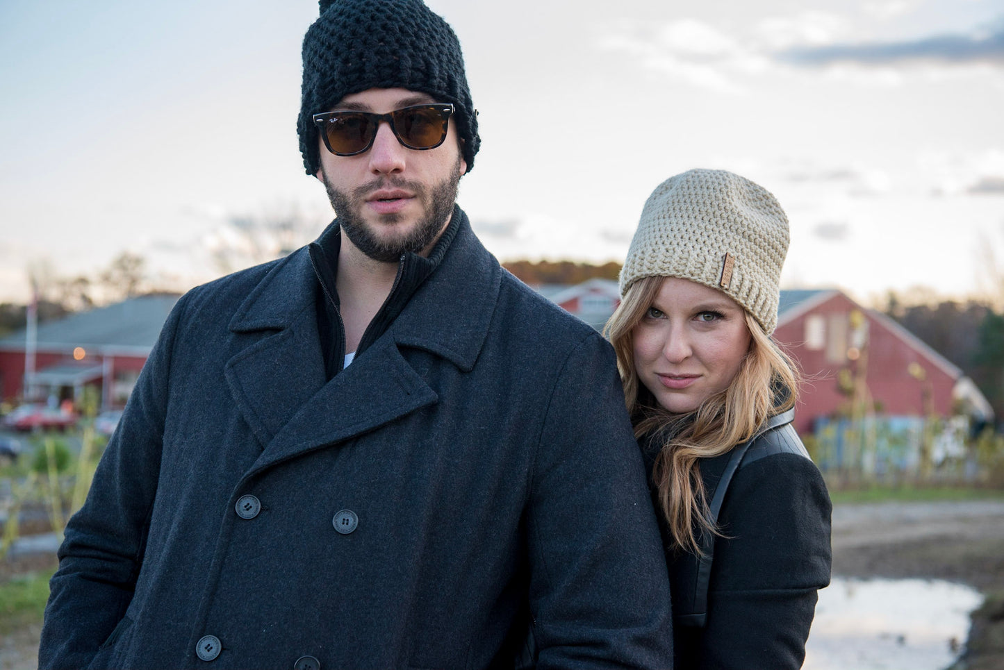 The Dunnie Beanie Hat in Almond Cream