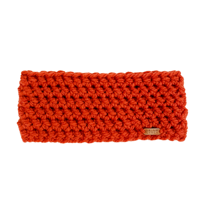 The Anderson Ear Warmer in Pumpkin Orange