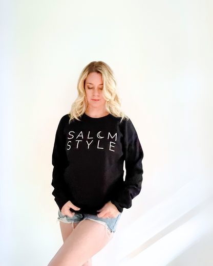 Salem Style Sweatshirt in Black