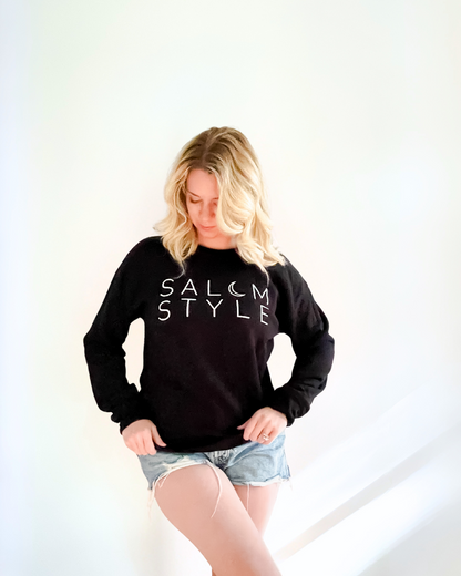 Salem Style Sweatshirt in Black