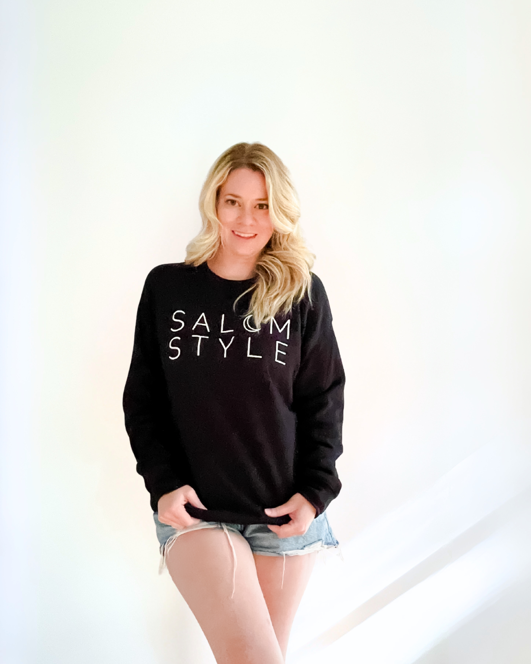 Salem Style Sweatshirt in Black