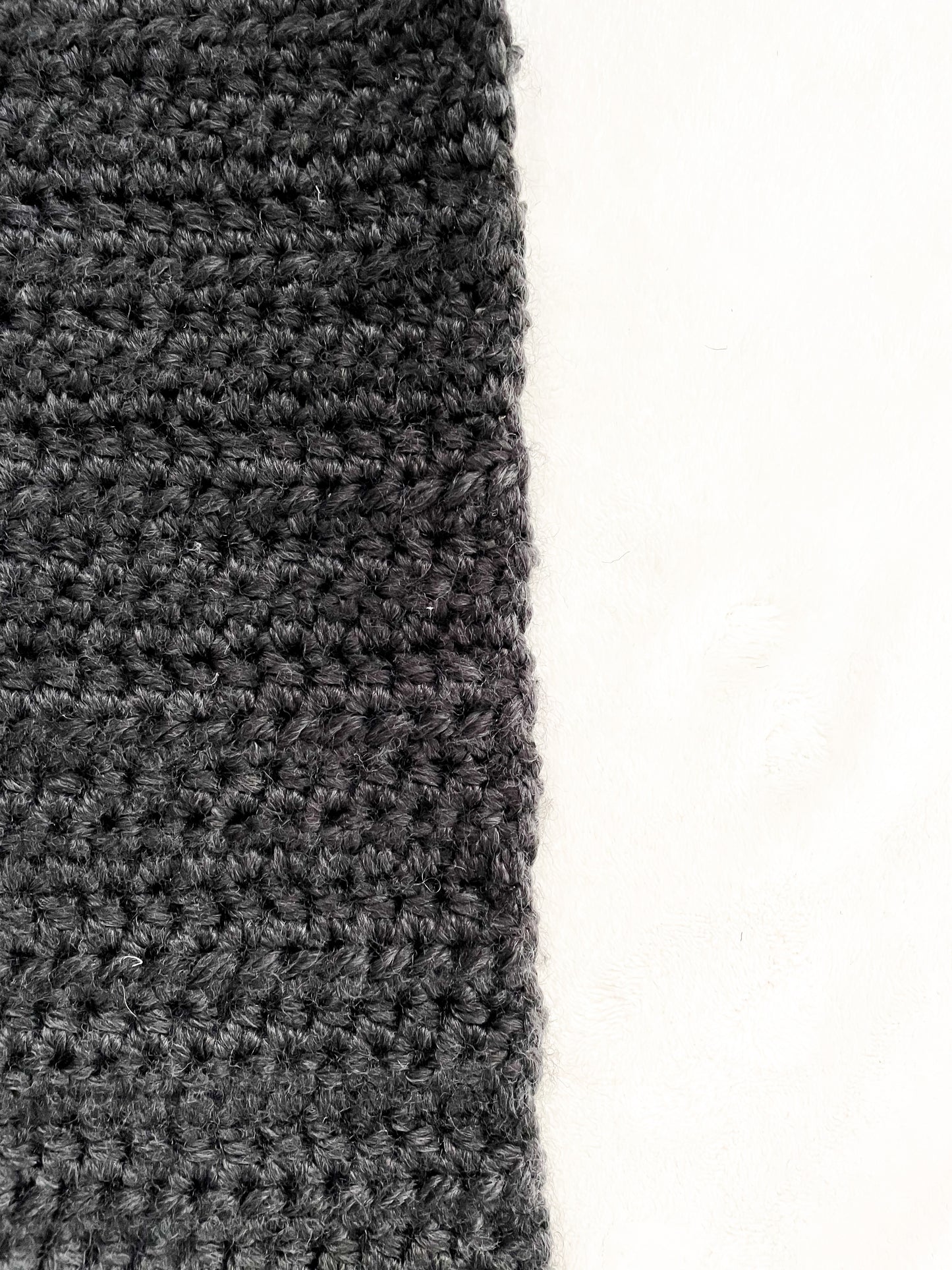 The Harmony Grove Scarf in Dark Gray