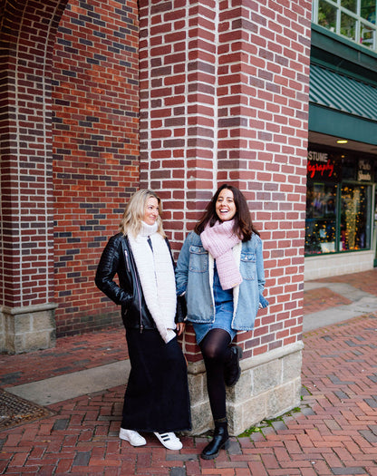 The Harmony Grove Scarf in Blush