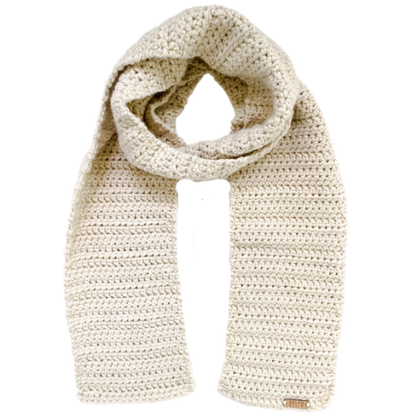 The Harmony Grove Scarf in Buttercream