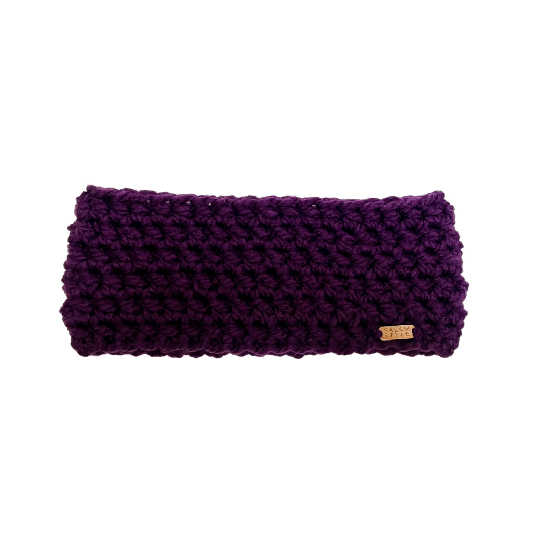 The Anderson Ear Warmer in Purple
