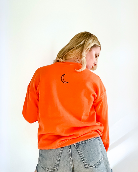 Salem Style Sweatshirt in Orange