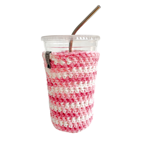 Limited Edition: Iced Coffee Cup Cozy in Love Note