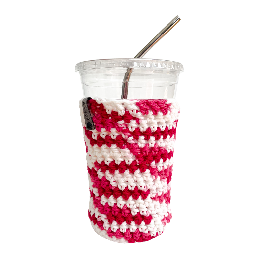 Limited Edition: Iced Coffee Cup Cozy in Fire Spell