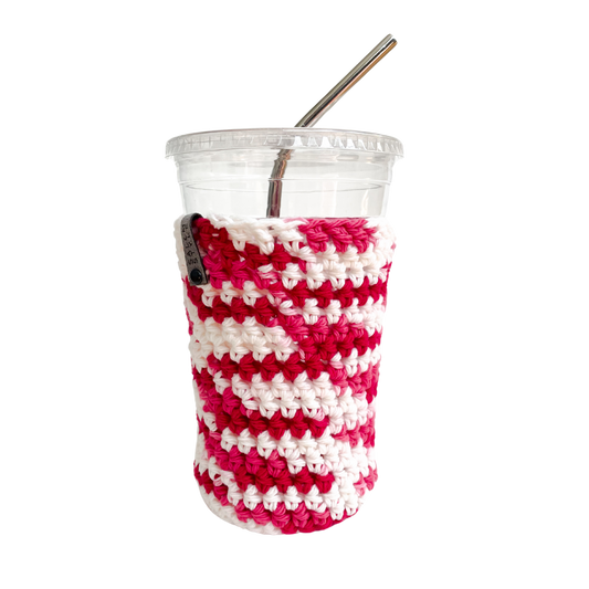 Limited Edition: Iced Coffee Cup Cozy in Fire Spell