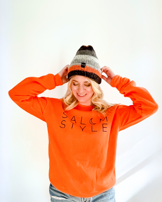 The Wharfside Knit Beanie Hat in Witching Hour