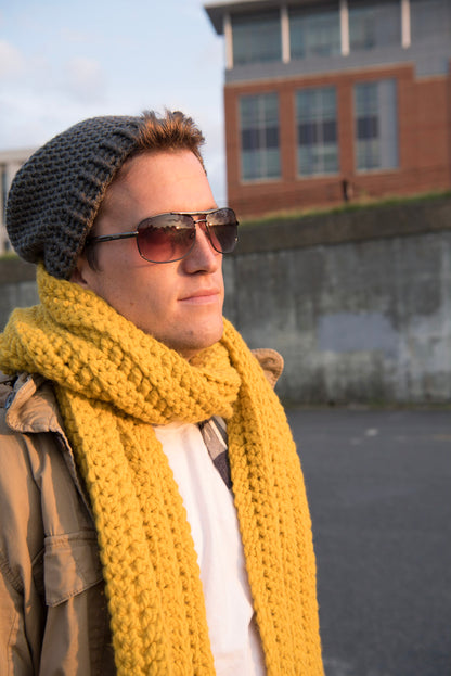 The Forest River Scarf in Yellow