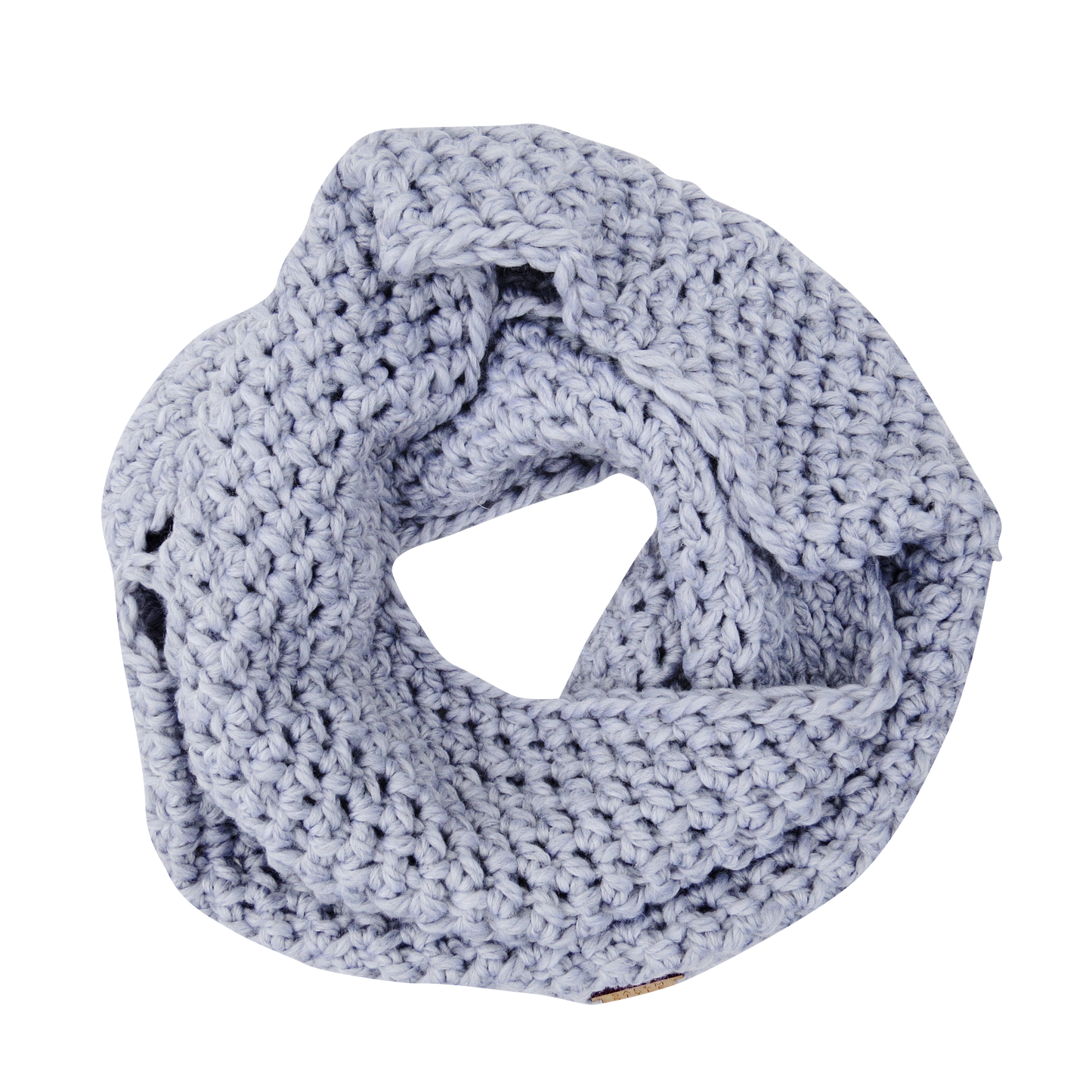 The Essex Infinity Scarf in Light Gray