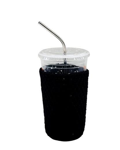 Black Iced Coffee Cup Cozy